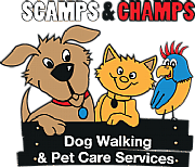Scamps & Champs Macclesfield logo
