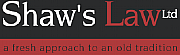 SHAW'S LAW LTD logo
