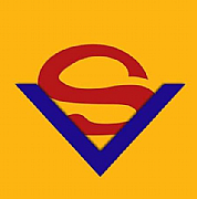Super Man with a Van Wembley logo