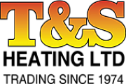 T & S Heating logo