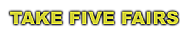 Take Five Fairs logo
