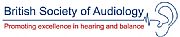 The British Society of Audiology logo