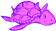 The Purple Turtle logo
