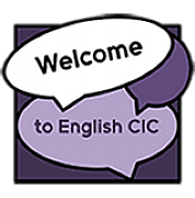 WELCOME to ENGLISH CIC logo
