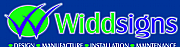 Widd Signs/hippo Composites logo
