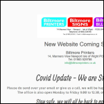 Screen shot of the Biltmore Business Services Ltd website.