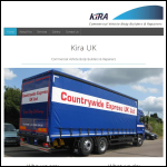 Screen shot of the Kira UK Ltd website.