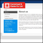 Screen shot of the Carmichael & Co Ltd website.