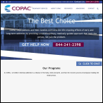 Screen shot of the Copac website.