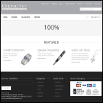 Screen shot of the Celtic Art Ltd website.