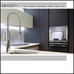 Screen shot of the Commodore Kitchens Ltd website.