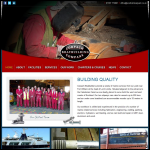 Screen shot of the Corpach Boatbuilding Co Ltd website.