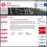 Screen shot of the Atlas Industrial Engineering Ltd website.