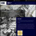 Screen shot of the Chell Engineering Co Ltd website.