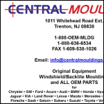 Screen shot of the Central Mouldings Ltd website.