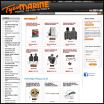 Screen shot of the Courtenay Marine website.