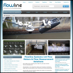 Screen shot of the Flowline Manufacturing Ltd website.