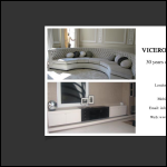 Screen shot of the Viceroy Furniture Ltd website.