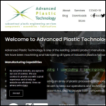 Screen shot of the Advanced Plastic Technology Ltd website.