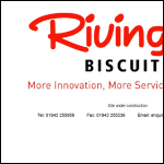 Screen shot of the Rivington Foods Ltd website.
