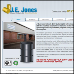 Screen shot of the J.E.Jones (S & D) Ltd website.