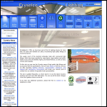 Screen shot of the Cryselco Lighting Ltd website.