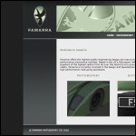 Screen shot of the Hartham Ltd website.