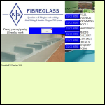 Screen shot of the K J S Fibreglass website.