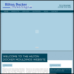 Screen shot of the Hilton Docker Mouldings Ltd website.