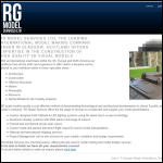 Screen shot of the Omega Models website.