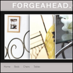 Screen shot of the Forge Ahead website.