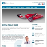Screen shot of the Chute Design Associates website.