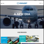 Screen shot of the Crouzet Ltd website.