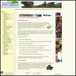 Screen shot of the Foothills (Sheffield) Ltd website.