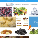 Screen shot of the Line Equipment Ltd website.