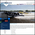 Screen shot of the Whitton Marine website.