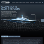 Screen shot of the MarineGuard Systems Ltd website.