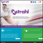 Screen shot of the Xstrahl Ltd website.