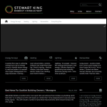 Screen shot of the Stewart King Environmental Engineers Ltd website.