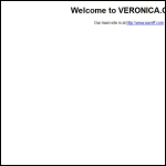 Screen shot of the Veronica Ltd website.