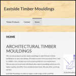Screen shot of the Eastside Timber UK website.