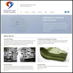 Screen shot of the Central Patternmaking Ltd website.