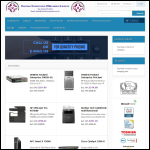 Screen shot of the Central Computers (Midlands) Ltd website.