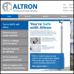 Screen shot of the Altron Communications Equipment Ltd website.