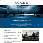 Screen shot of the GSS Avionics website.