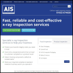 Screen shot of the Advanced Inspection Services Ltd website.