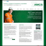 Screen shot of the AMCS website.
