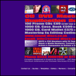 Screen shot of the Sound Disks Ltd website.