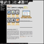 Screen shot of the The Camera Company (UK) Ltd website.