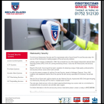 Screen shot of the Westcountry Security Ltd website.